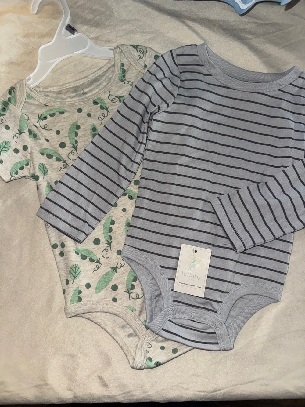 Lullaby Lane Onesies, long sleeve and short sleeve